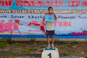 Juara 1 Lompat Jauh PASI PAMEKASAN CUP