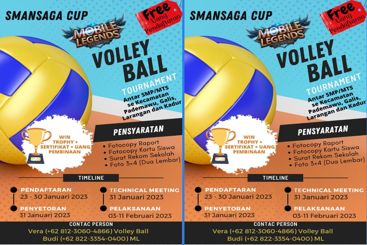 Read more about the article Sosialisasi dan Undangan Tournamen Bola Voly dan Mobile Legend