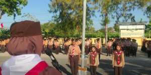 APEL Memperingati Hari Pramuka ke 63 di SMAN 1 Galis