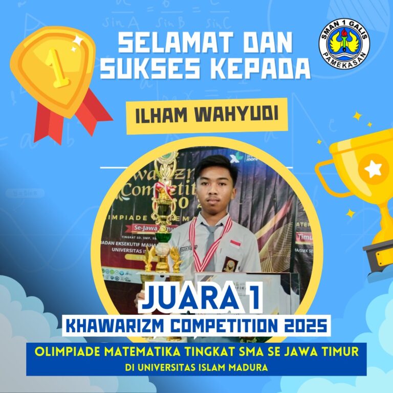 Read more about the article Alhamdulillah, Siswa SMAN 1 Galis Pamekasan Raih Prestasi Di Awal Tahun 2025
